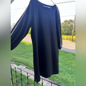 Chicos Dress Womens 3 Jersey MIDI Dress